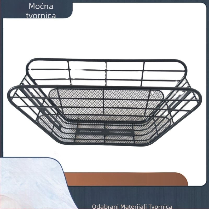 Košara za motocikl sa srednjim montiranjem, željezna konstrukcija, velika zapremina, 16 komada u kutiji