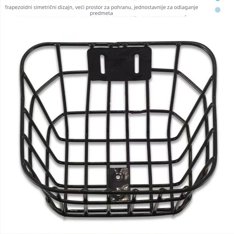 Dječji prednji koš za bicikl, metalni, Yitong, Specifikacija 1