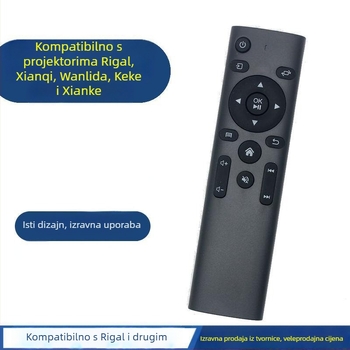 Daljinski upravljač za Wanlida projektor modele RD-828, 888, 520, 608, 615, 819, 833, DR-616