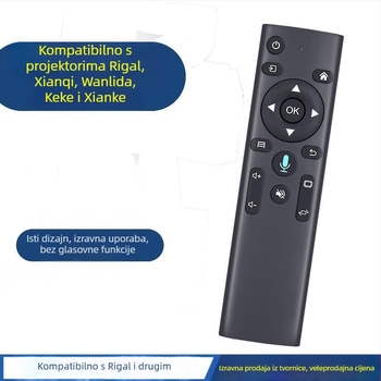 Daljinski upravljač za Wanlida projektor modele RD-828, 888, 520, 608, 615, 819, 833, DR-616