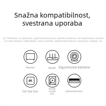 Napajni adapter 12V, Model 24v3a, Šifra proizvoda j652-1205000CX, Certifikacije 3C CE UL UKCA SAA PSE KC, Ulazno napajanje 220-380V