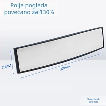 Auto retrovizor s vizualizacijom mrtvog kuta, prošireni vidni kut, zakrivljeni dizajn, marka HDELF