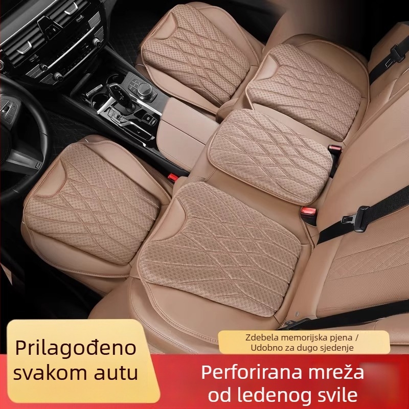 Caston jastučnica za auto sjedište – rashladna podloga, punilo od svilenih vlakana, ventilacija