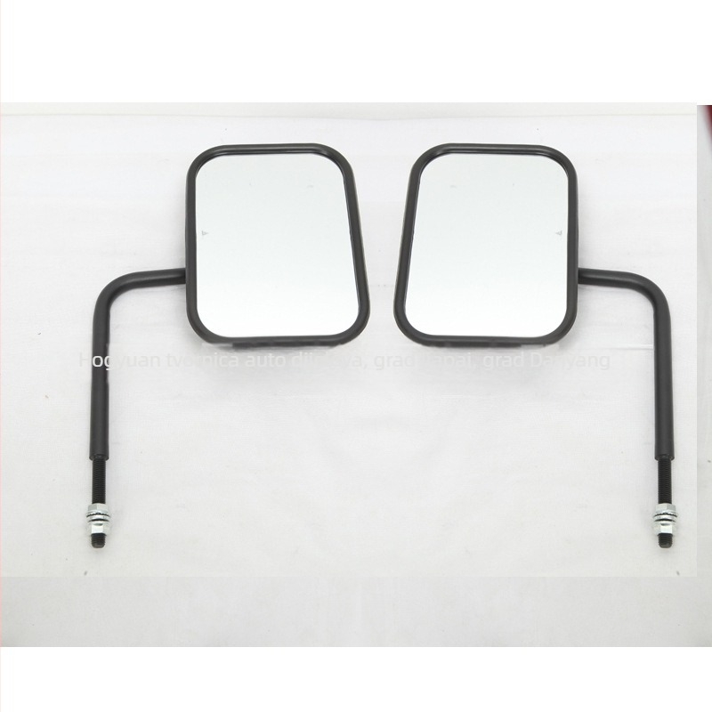 Vanjski retrovizor za Jeep Wrangler, kvadratskog oblika, montiran na A-stup, off-road