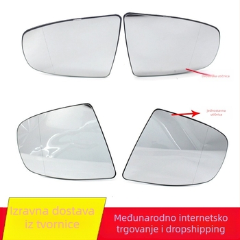 Staklo retrovizora za BMW X5/X6 E70/E71 (2008–2013) – ravno ogledalo, ABS kućište, 12V, modeli 51167174979 51167298157 51167174982
