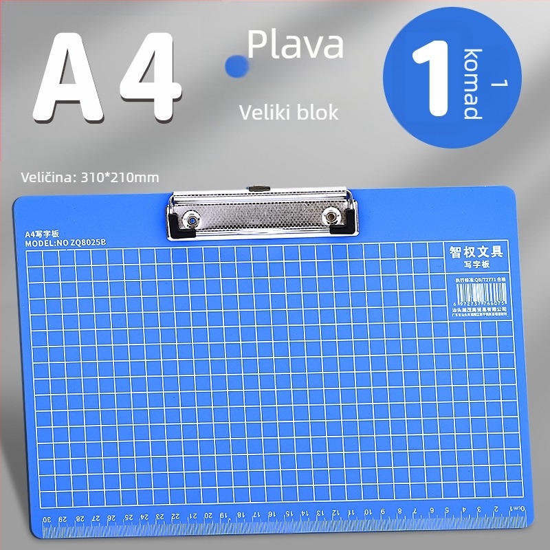 Xudele plastični folder s klipom, model XDL-WJJB, debeli dizajn