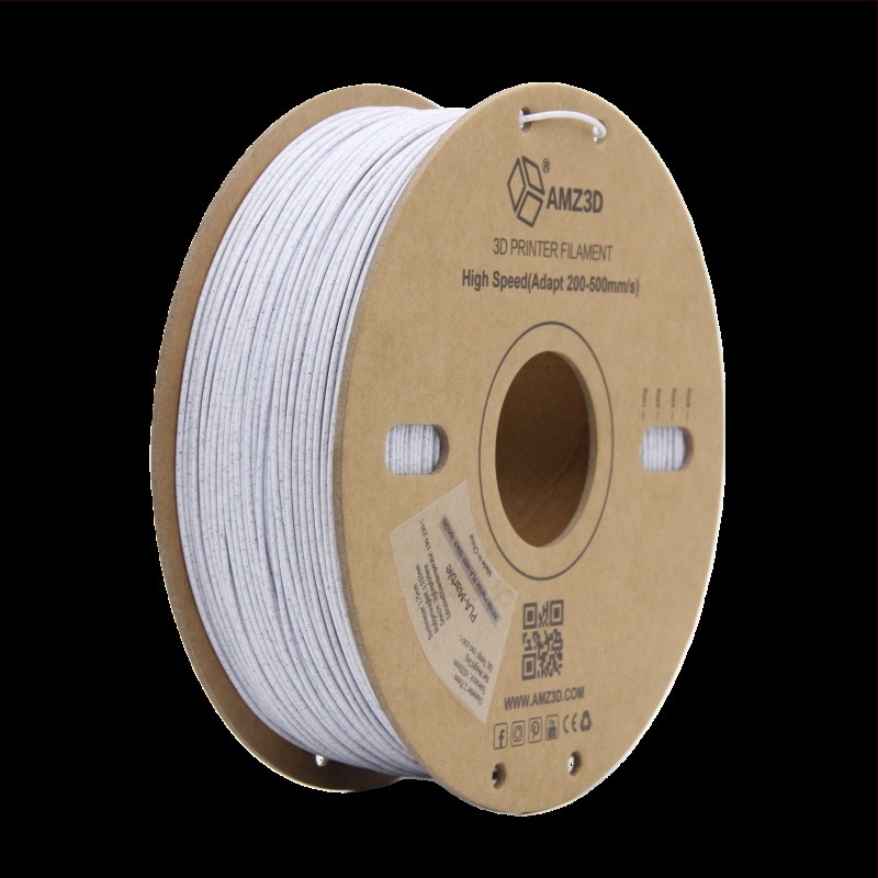 PLA filament s mermernom teksturom, brzina ispisa 50-350 m/s, mlaznica 0,4 mm