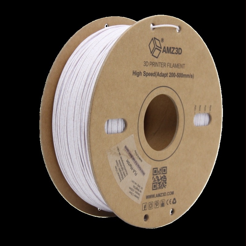 PLA filament s mermernom teksturom, brzina ispisa 50-350 m/s, mlaznica 0,4 mm