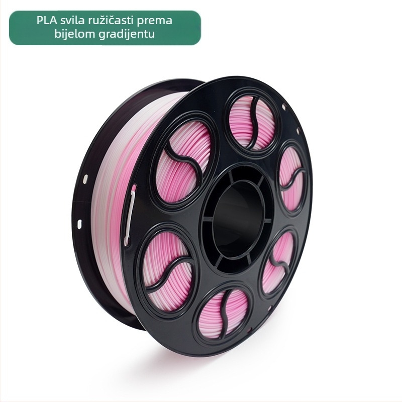 PLA svilenkasti gradijentni filament, 1 kg, 330 m, kružni presjek, filament za 3D tiskanje