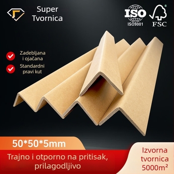 L-tip zaštitnik kutova od kraft papira za namještaj i okvire za fotografije — Proces zaštite kutova papir, tiskani logotip, Brown Shuo marka, porijeklo Shandong, prilagodljive specifikacije