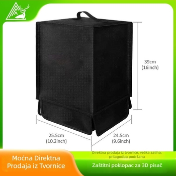 Kryt protiv prašine za fototvrdljivi 3D pisač — vodootporan, vatrootporan, toplinska izolacija, antistatičan