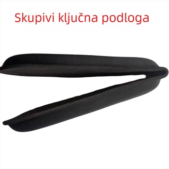 YF99 Kompaktna podloga za miš s podrškom za zglob, podloga od pjene s memorijom, ispis logotipa, OEM prilagođavanje