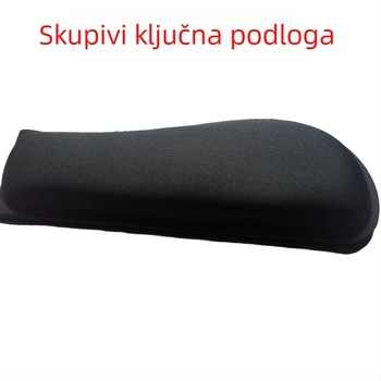 YF99 Kompaktna podloga za miš s podrškom za zglob, podloga od pjene s memorijom, ispis logotipa, OEM prilagođavanje