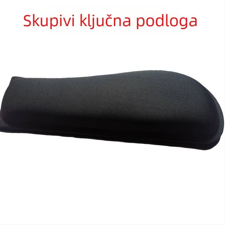 YF99 Kompaktna podloga za miš s podrškom za zglob, podloga od pjene s memorijom, ispis logotipa, OEM prilagođavanje