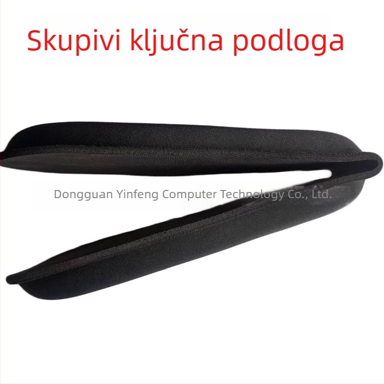 YF99 Kompaktna podloga za miš s podrškom za zglob, podloga od pjene s memorijom, ispis logotipa, OEM prilagođavanje