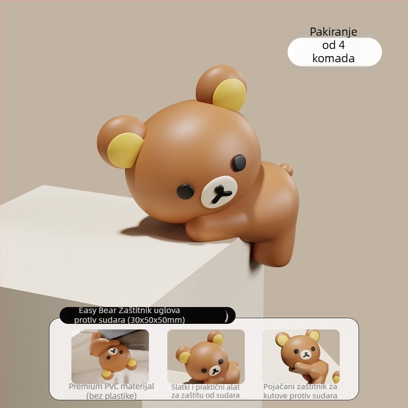 Zaštita dječjih kutova za stolove i ormariće – pravokutni kut zaštitnik, zaštita od sudaranja, pakiranje 300 kom, brenda Mr. Art