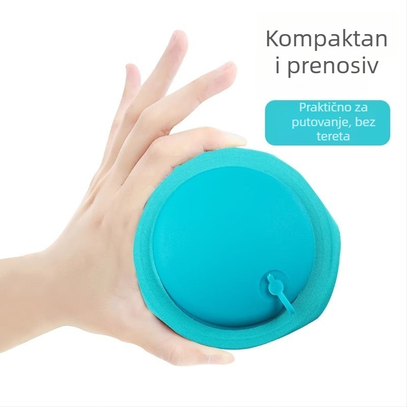 Nafukljiva U-oblikovana jastučnica za vrat, PVC, model B5188/B5189, težina 72 g, prijenosni putni jastuk