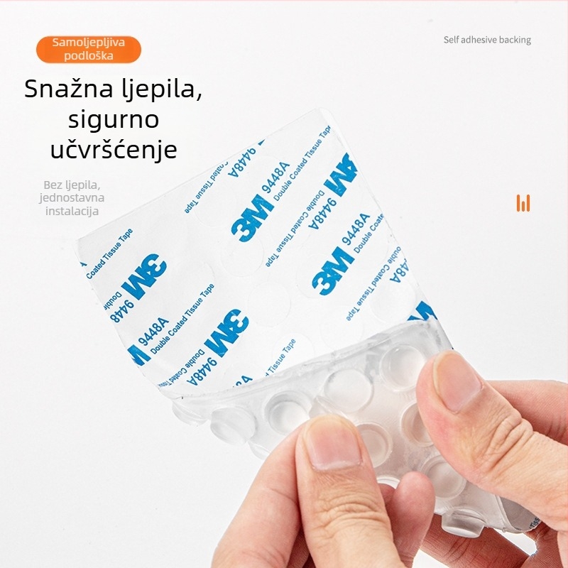 Samoljepljiva polusferična podloga za noge ormarića – prozirna PU, protiv klizanja, protiv sudara, tih namještaj (Sferični, PU, Transparentni, Samoljepiva, Protiv klizanja/Protiv sudara)