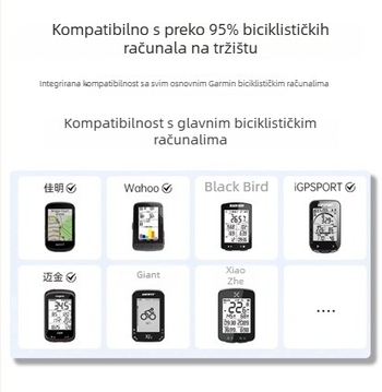 Golden Eye LED prednja svjetiljka za bicikl s inteligentnom visokom jasnošću, upozoravajućim svjetlom i dnevnim svjetlom
