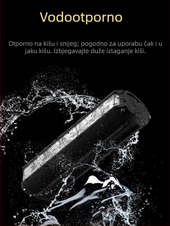 WKL prednje svjetlo za bicikl – USB-C punjenje, pričvršćivanje vijcima