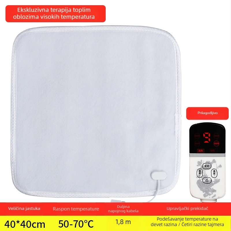 Grijajući jastuk za sjedenje u uredu - perivi, otklonjivi jastuk za stolicu, USB uključen, model Heating Insole, gornji materijal: prava koža, potplat: guma, broj proizvoda: ltao1009174132