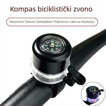Električno zvono za bicikl s USB punjenjem, za planinske i cestovne bicikle – oprema za biciklizam