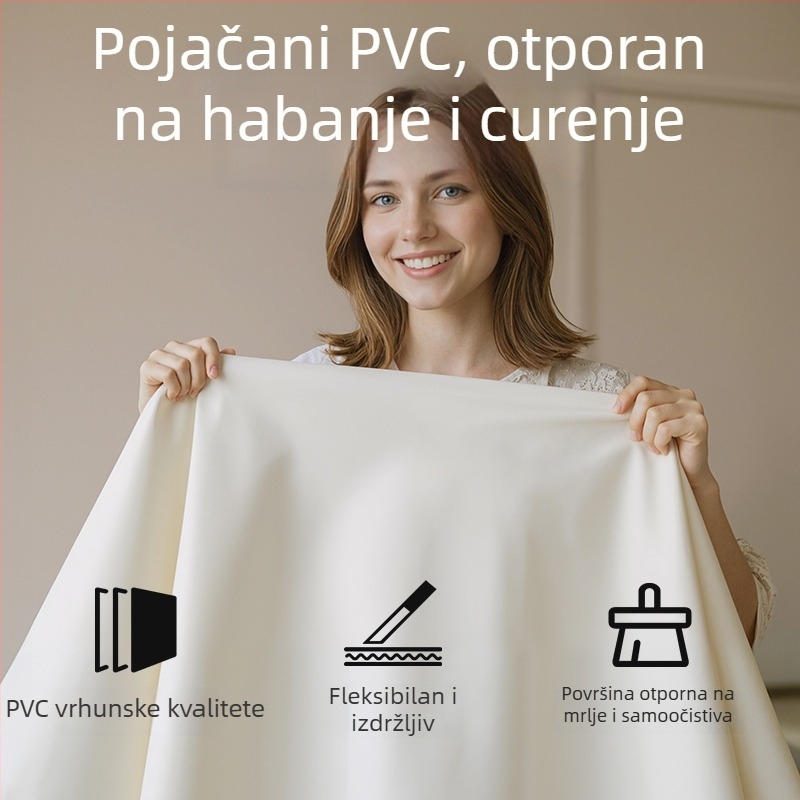 Naduvljiva podloga za stopala – PVC, U‑oblik, debljina 0.1, težina 0.1