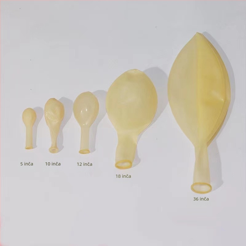 Latex baloni Tonghai Aimin — prozirni s logotipom OK; materijal: latex; oblik: okrugli; pogodni za vjenčanja i događaje.