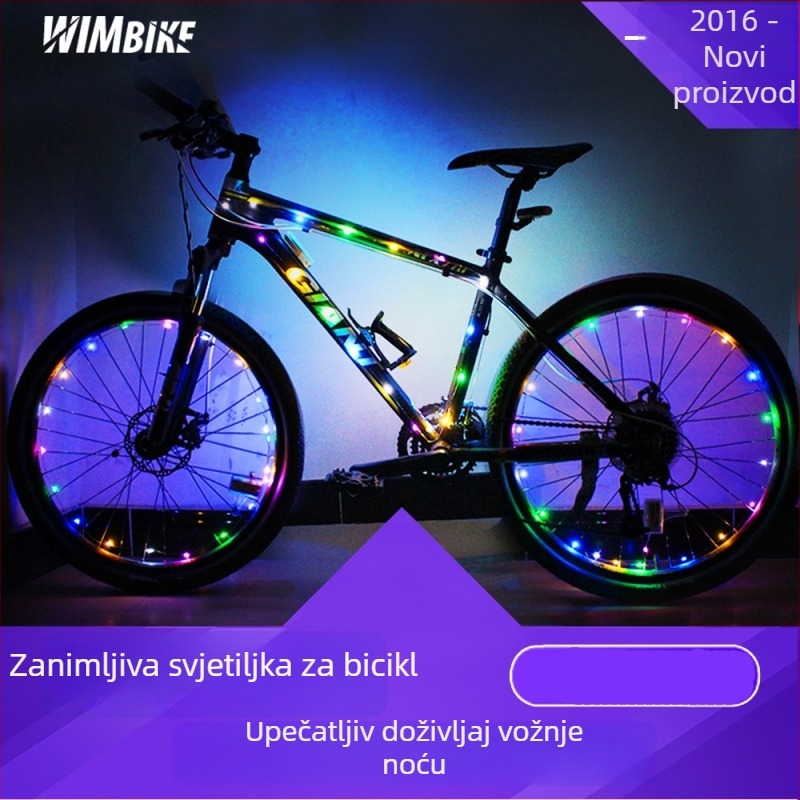 WIMBIKE LED svjetla za okvir planinskog bicikla — prilagodljiva proizvodnja, licenciranje privatne marke