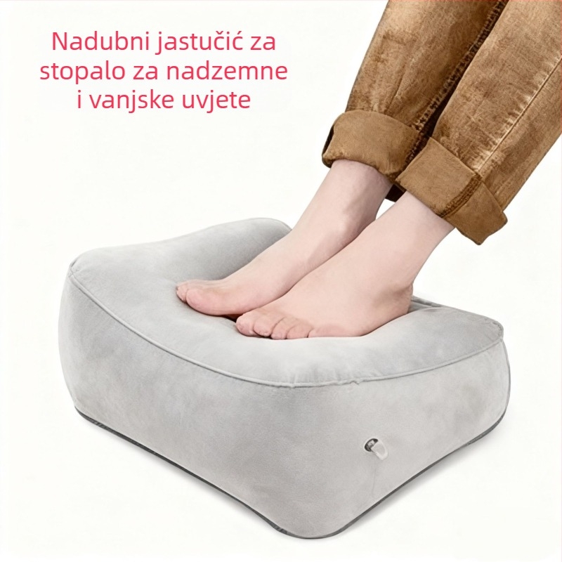 Kangjie Kj-cqjd PVC podloga za stopala s flokiranjem, napuhiva masažna podloga za stopala, 0,15 cm debljina