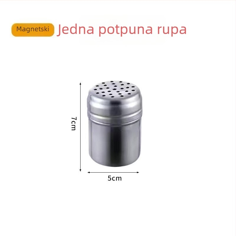 Okretna posuda za začine u kuhinji, spremnik čvrstih začina, dozator soli i začina, moderni minimalistički dizajn, premium kvaliteta