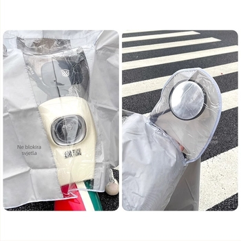 PONČO za kišnu zaštitu električnog vozila (Oxford platno; PVC ljepilo vodootporno; za odrasle; višekratna upotreba)