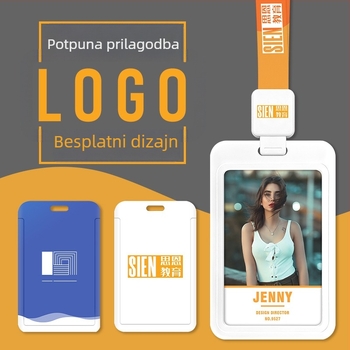 Qiding Futrola za karticu – Plastična futrola za karticu, poslovni/OL stil, za učenike, osoblje i putnike