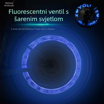 Meilong svjetlosna kapica ventila za MTB, 7 LED, bez prilagodbe, nije uvezeno
