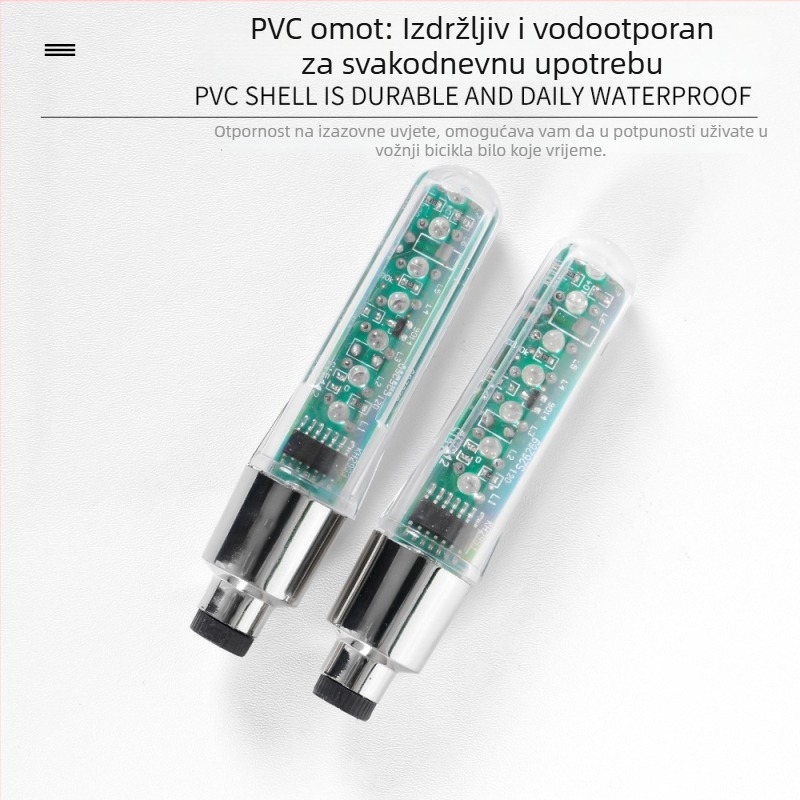 Meilong svjetlosna kapica ventila za MTB, 7 LED, bez prilagodbe, nije uvezeno