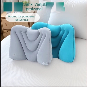 Nadujiva lumbalna jastučnica za potporu struka – tlačni tip, Garden Joy model 26, 121 g, materijal flokiranje, univerzalna primjena