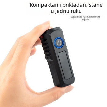Prednja svjetiljka za bicikl USB punjenje za noćnu vožnju, visoka jas MTB svjetlo upozorenja; prilagodba dostupna; nije uvezeno; bez privatnih marki.