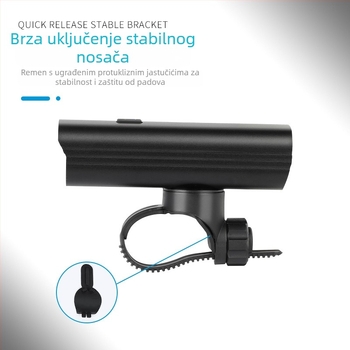 Prednje svjetlo za bicikl - 1000 lumena, USB punjenje, pametni senzor