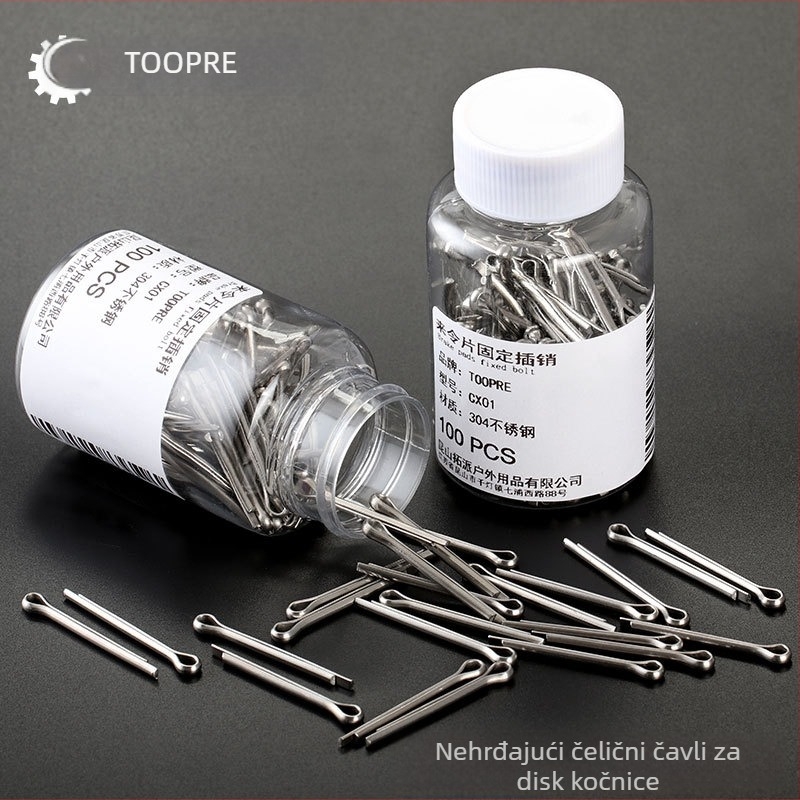 TOOPRE TP-304 nehrđajući čelični zatvarač za brdski bicikl, disk kočioni sustav