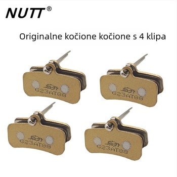 NUTT B217 Hidrauličke keramičke pločice za kočnice bicikla – 1 par