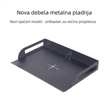 Zidni nosač projektora s teleskopskom podiznom pločom — za projektor i kameru, neutralna marka