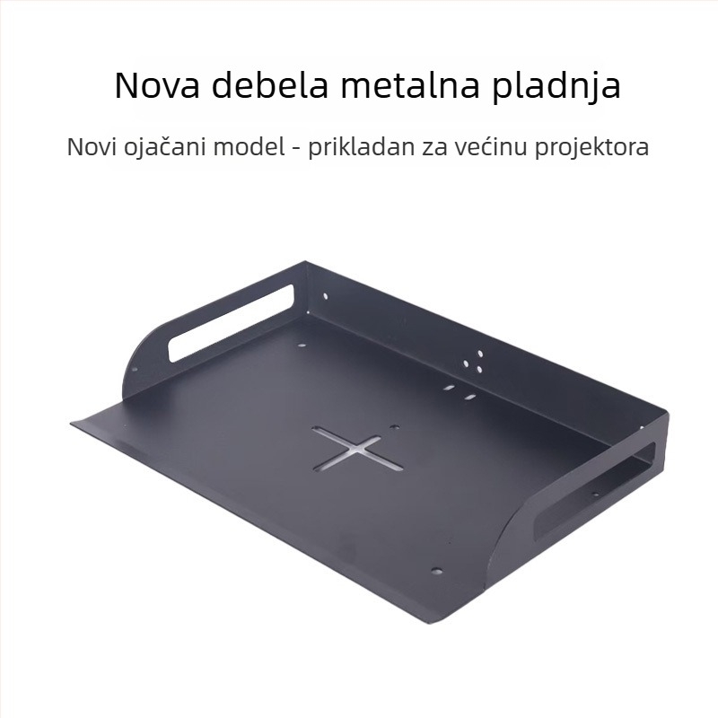 Zidni nosač projektora s teleskopskom podiznom pločom — za projektor i kameru, neutralna marka