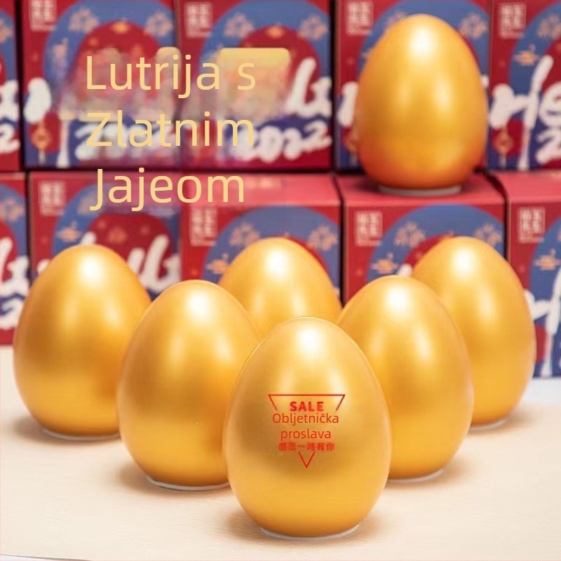 Zlatno jaje lutrijski rekvizit za ceremoniju otvaranja i godišnji sastanak – moderan poslovni stil, kreativni rekviziti za uređenje prostora (Brand: Jiuyu; Materijal: Drugi; Stil: Moderni poslovni; Kategorija: Kreativni dodaci; Kategorija proizvoda: Rekviz