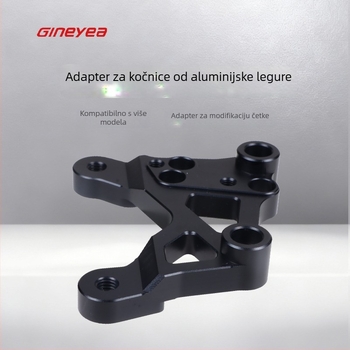 Adapter za kočnički klip aluminijskog profila | CNC obradba, hz0008 model, marka Gineyea/Jingye, za motocikle i električna vozila