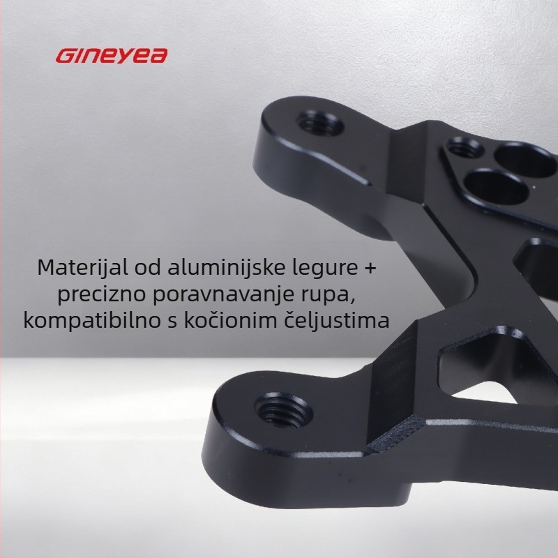 Adapter za kočnički klip aluminijskog profila | CNC obradba, hz0008 model, marka Gineyea/Jingye, za motocikle i električna vozila