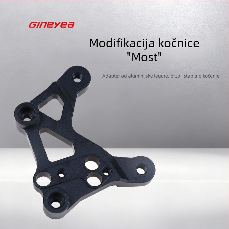 Adapter za kočnički klip aluminijskog profila | CNC obradba, hz0008 model, marka Gineyea/Jingye, za motocikle i električna vozila