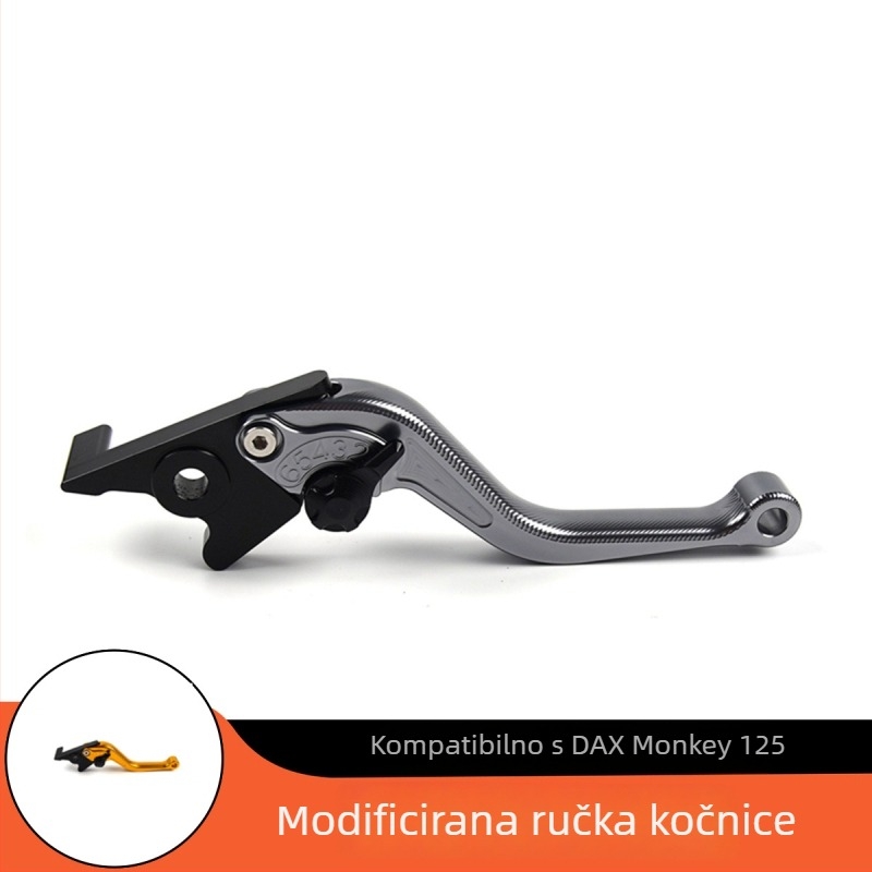 Aluminijski kočioni rogovi za Honda CT125 Hunter Cub, model M04-cub-handle, s višestupanjskim podešavanjem meko/tvrdo