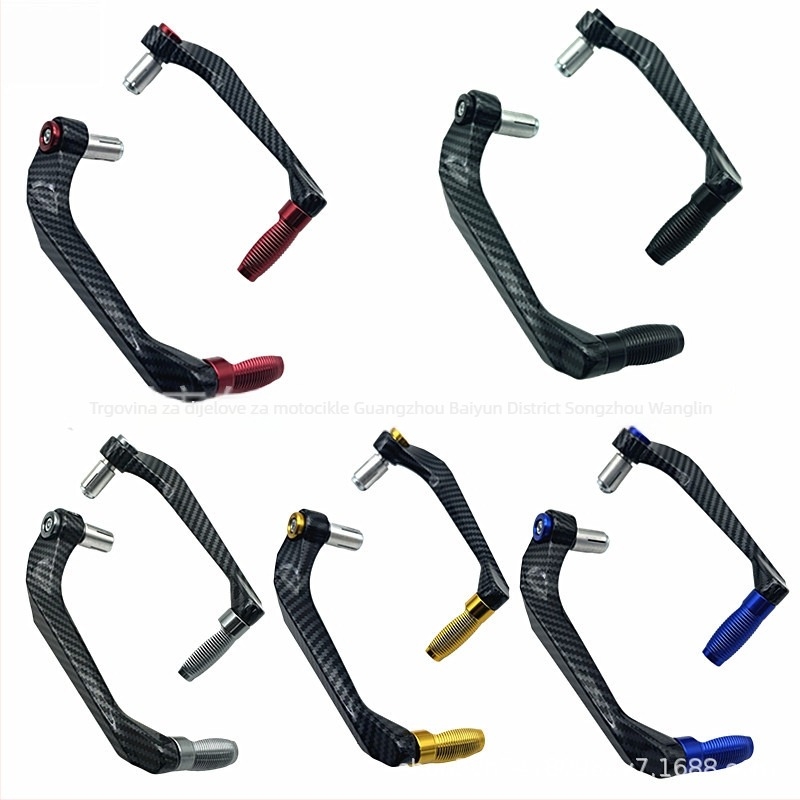 Zaštita ručke upravljača motocikla od aluminijske legure i karbona, zaštita od sudara, model 2308 Kobayashi, kompatibilno sa Spring Breeze, Little Ninja, R3, Horizon