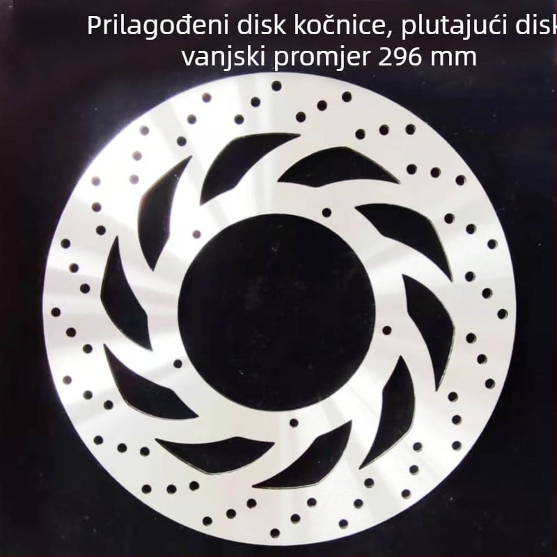 Brzdni disk za motocikl (plutajući tip) — model 296, marka mytx