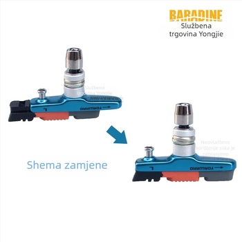 Kočničke pločice za bicikl Baradine 470TCR, mehaničko kočenje, kompatibilno s 470TC i 470CV